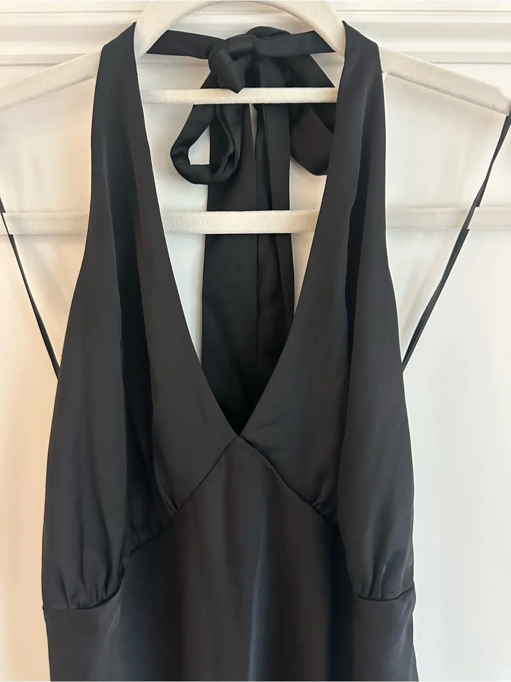 Abercrombie Julia Slip Halter Maxi Dress